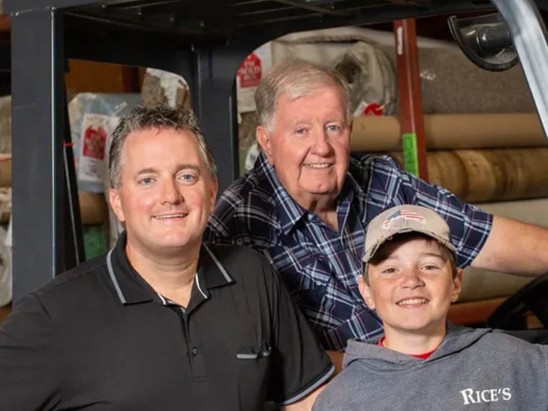 Family Owned and led Rice's More Than Floors